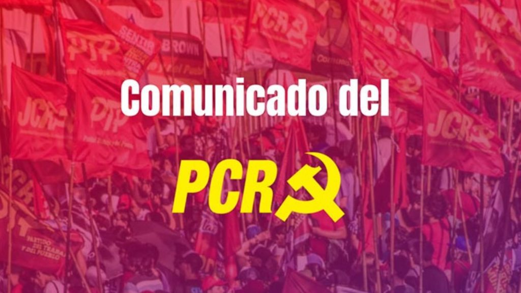 comunicado pcr