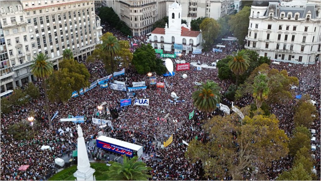 marcha universitaria